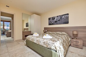 2 dormitorios, cuna de viaje, wifi y ropa de cama