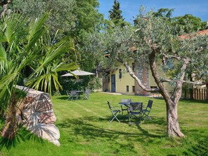 Outdoor dining - Cason degli ulivi-APT Marine, Cason degli ulivi - APT Marine (Rivoli Veronese)