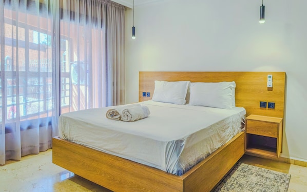 1 bedroom, WiFi, bed sheets