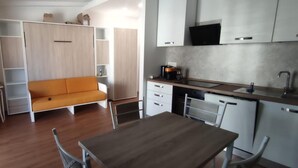 Leilighet, 1 soverom, balkong | Innvendig