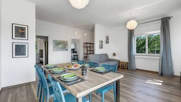 Vila Keluarga, 2 kamar tidur, balkon (Casa Tramonti) | Tempat makan