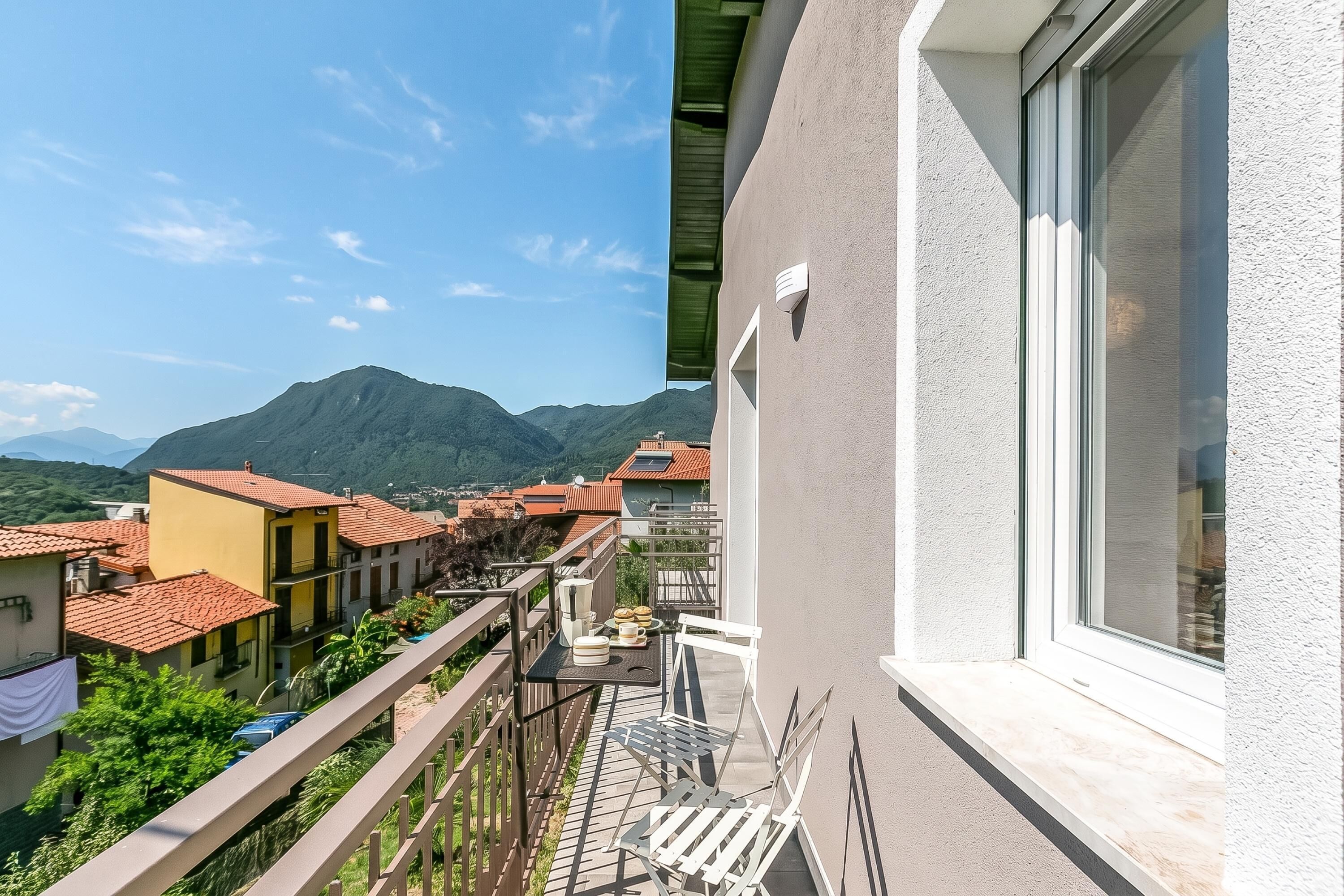 Family Villa, 2 Yatak Odası, Balkon (Casa Tramonti: Mountain-View with) | Açık havada yemek servisi