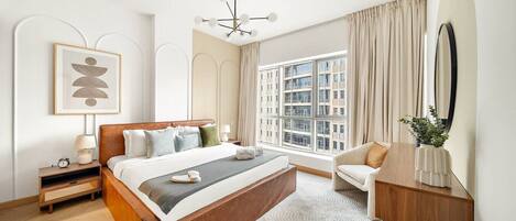 1 bedroom, desk, iron/ironing board, WiFi