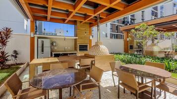 Apartamento básico | Opções para refeição ao ar livre