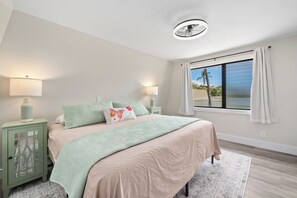2 bedrooms, iron/ironing board, travel cot, WiFi