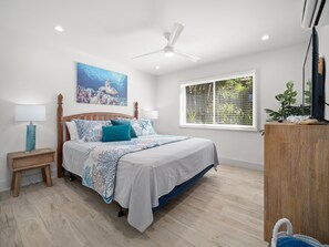 1 bedroom, iron/ironing board, travel cot, free WiFi