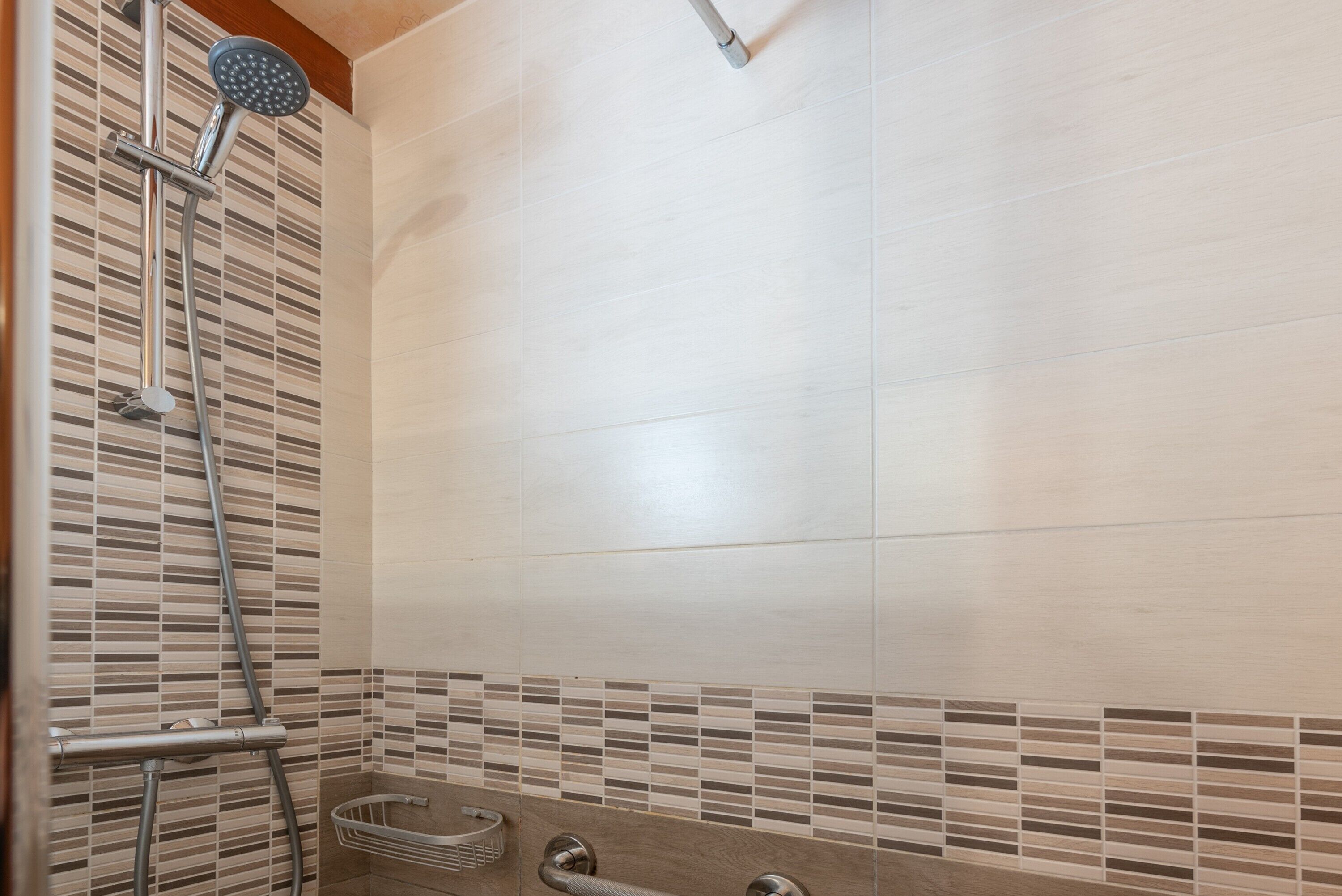 Shower, hair dryer