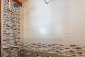Shower, hair dryer