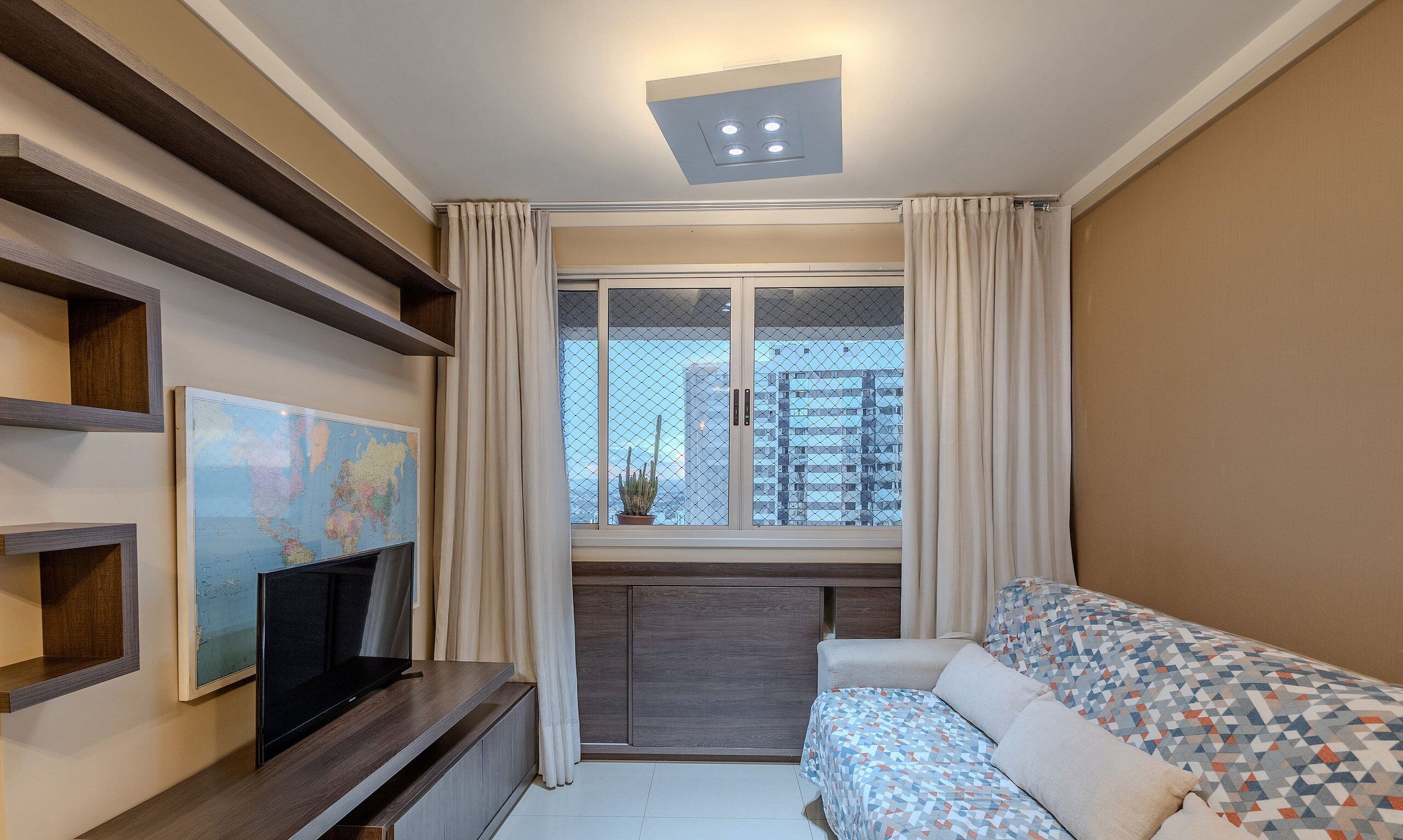 Basic Apartment | Living area | 32-inch Smart TV with digital channels