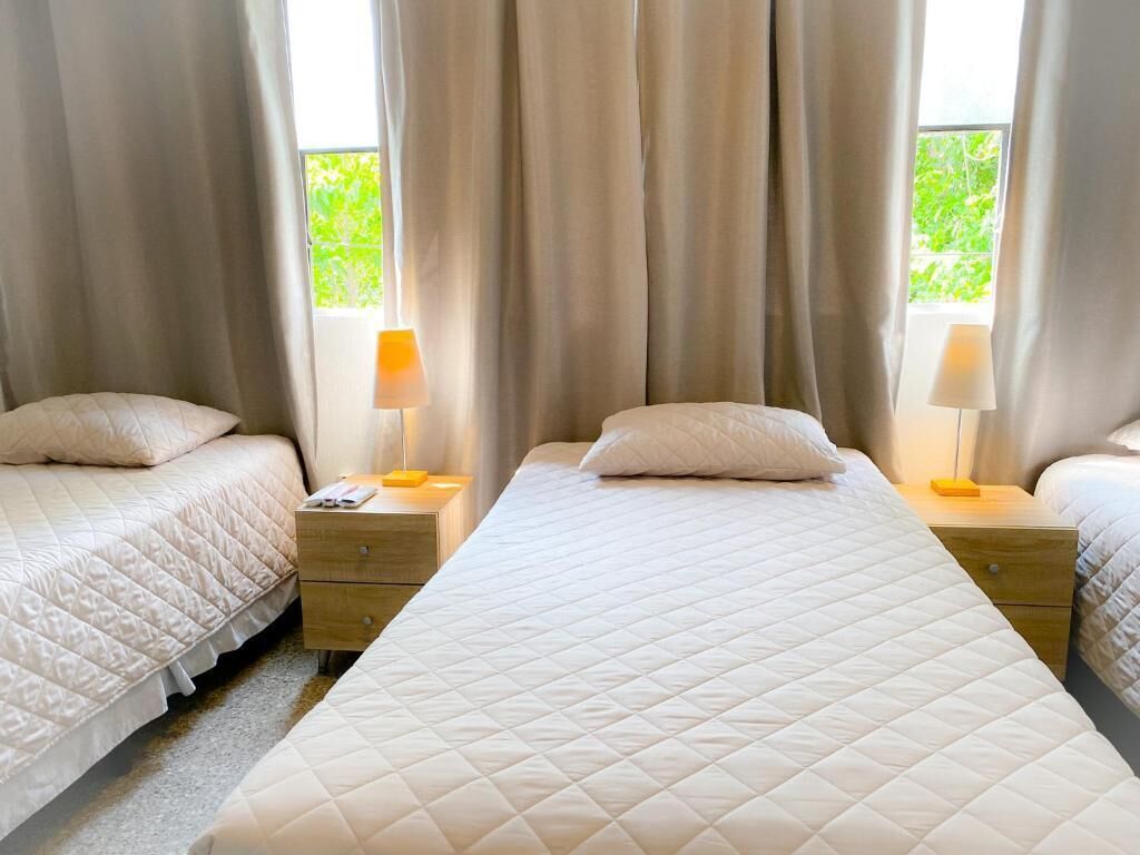 Firemannsrom – familie | Blendingsgardiner, wi-fi (inkludert) og sengetøy