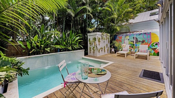 Piscine chauffée