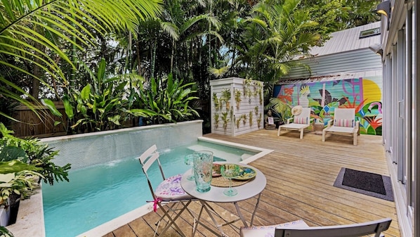 Piscine chauffée