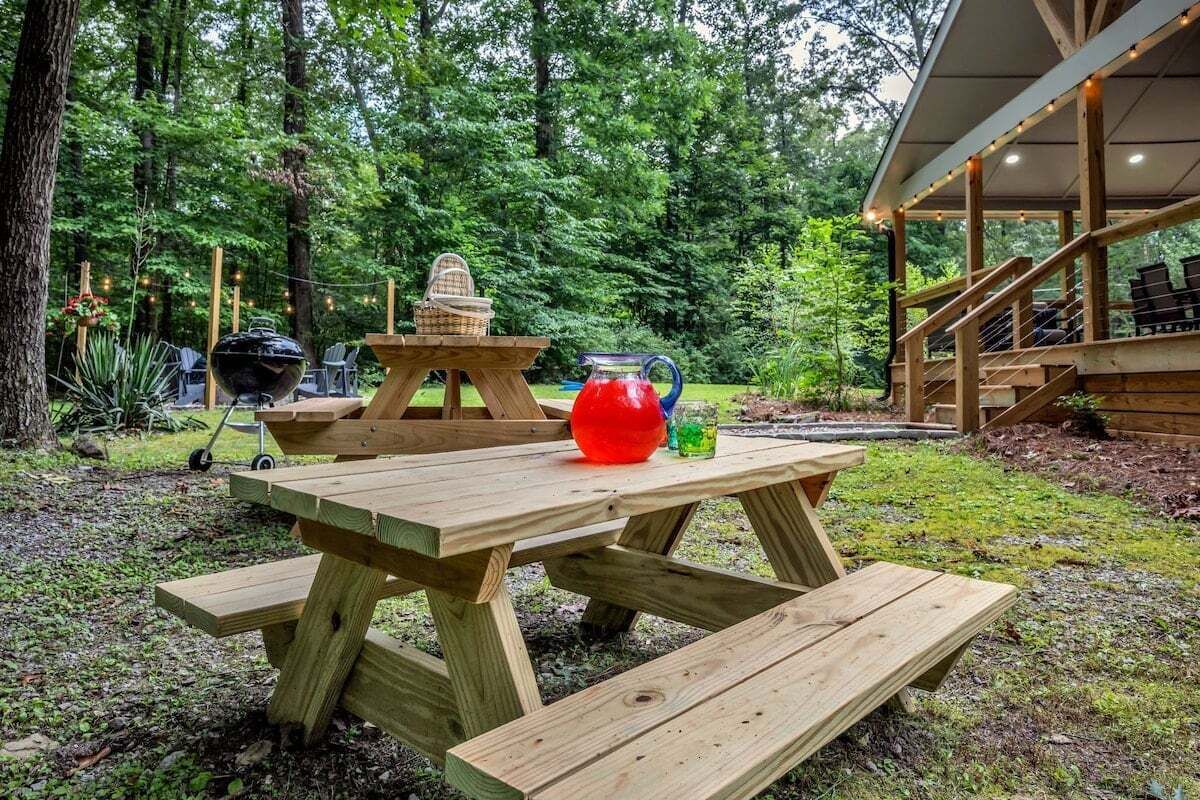 Opções para refeição ao ar livre