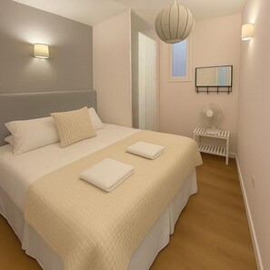 2 chambres, fer et planche à repasser, Wi-Fi gratuit, draps fournis