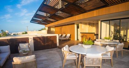 Cozumel New Island Serenity:2BR/AC/View/Noise Cancel Window/WiFi