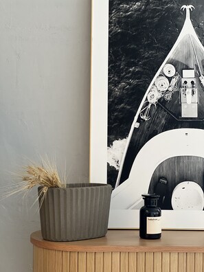 Junior Suite, Balcony, Sea View | Desk, laptop workspace, blackout drapes, soundproofing - hellofrom Beach House (Pangaio)