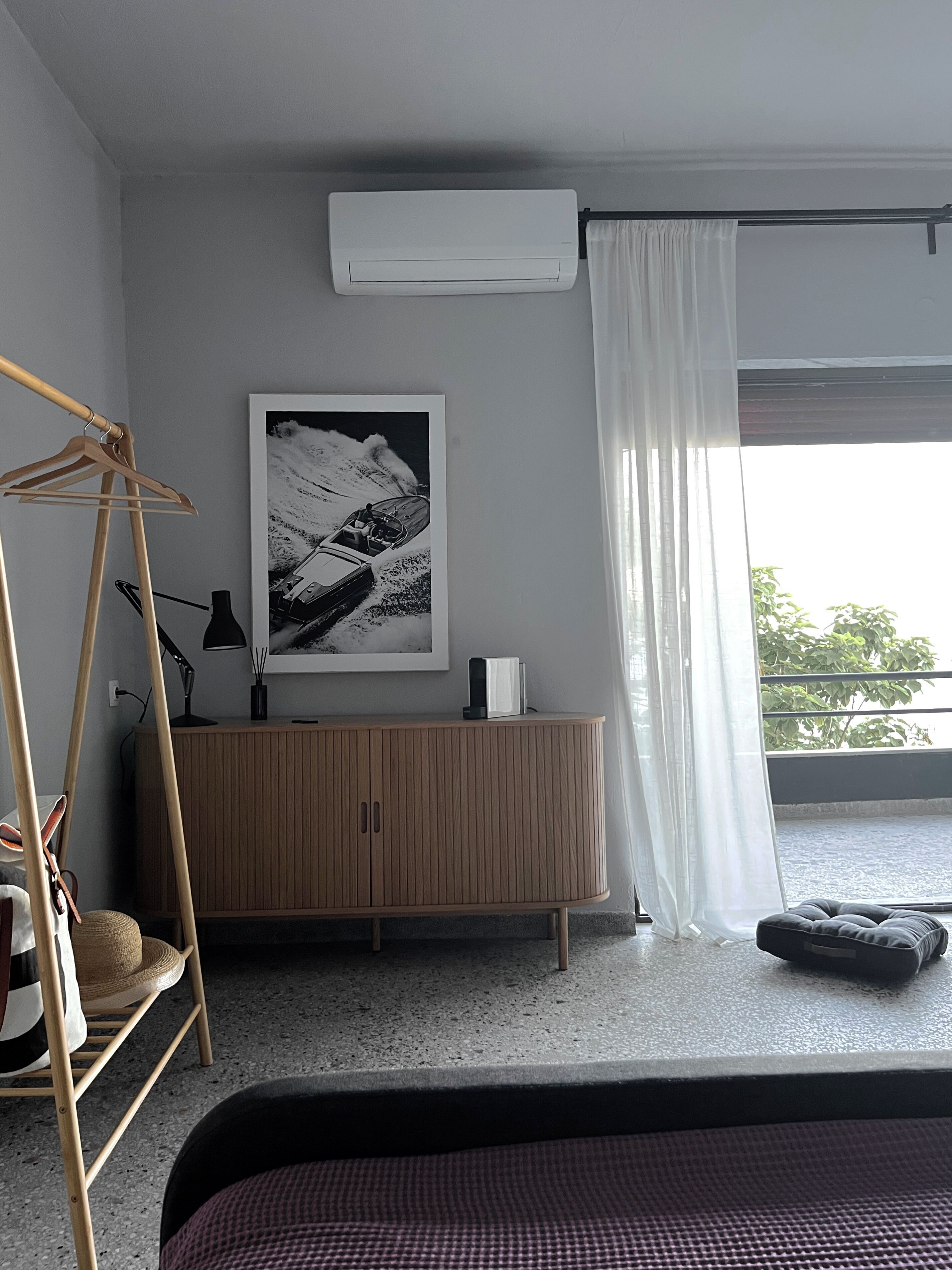 Junior Suite, Balcony, Sea View | Desk, laptop workspace, blackout drapes, soundproofing