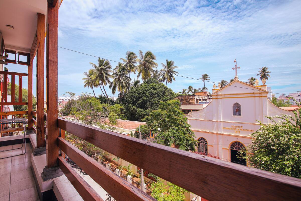 Deluxe Apartment, City View | Balcony view