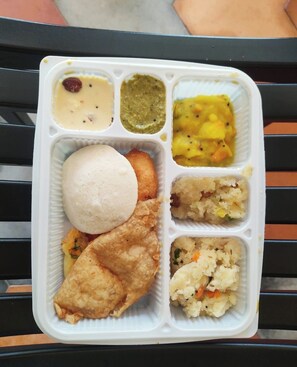 Free daily local cuisine breakfast