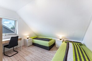 3 habitaciones, wifi y ropa de cama 