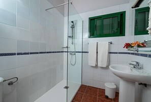 Secador de pelo, toallas, jabón, shampoo