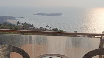 Classic-Apartment, Balkon, Meerblick | Balkon