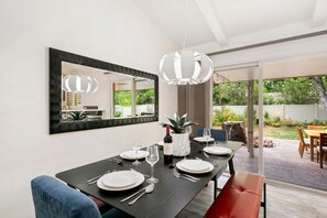 Dining - The Foundry Escape | Hot Tub, Bikes & Game Room (Loveland)