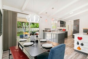 Dining - The Foundry Escape | Hot Tub, Bikes & Game Room (Loveland)