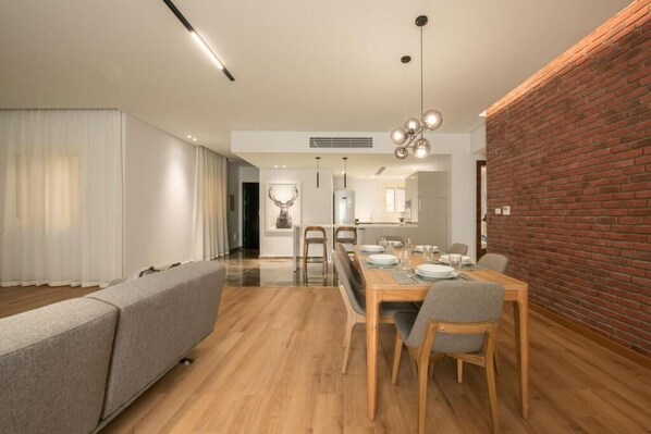 Apartment, Balcony | Living area | Flat-screen TV - Sequoia at Akoya (New Cairo)