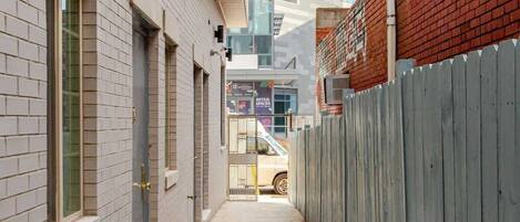 Enceinte de l’hébergement