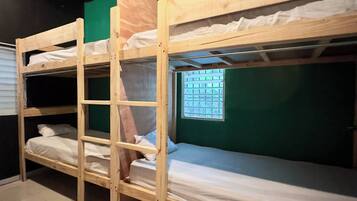 Shared Dormitory, 1 Bedroom, Smoking, Balcony | 6 bedrooms