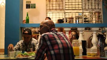 Shared Dormitory, 1 Bedroom, Smoking, Balcony | Dining room