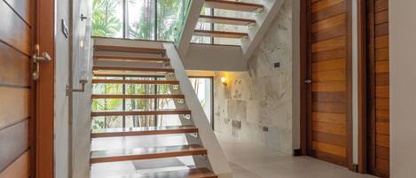 Villa, 3 Bedrooms, Balcony, Pool View | Living area | 43-inch Smart TV with digital channels, Netflix, streaming services