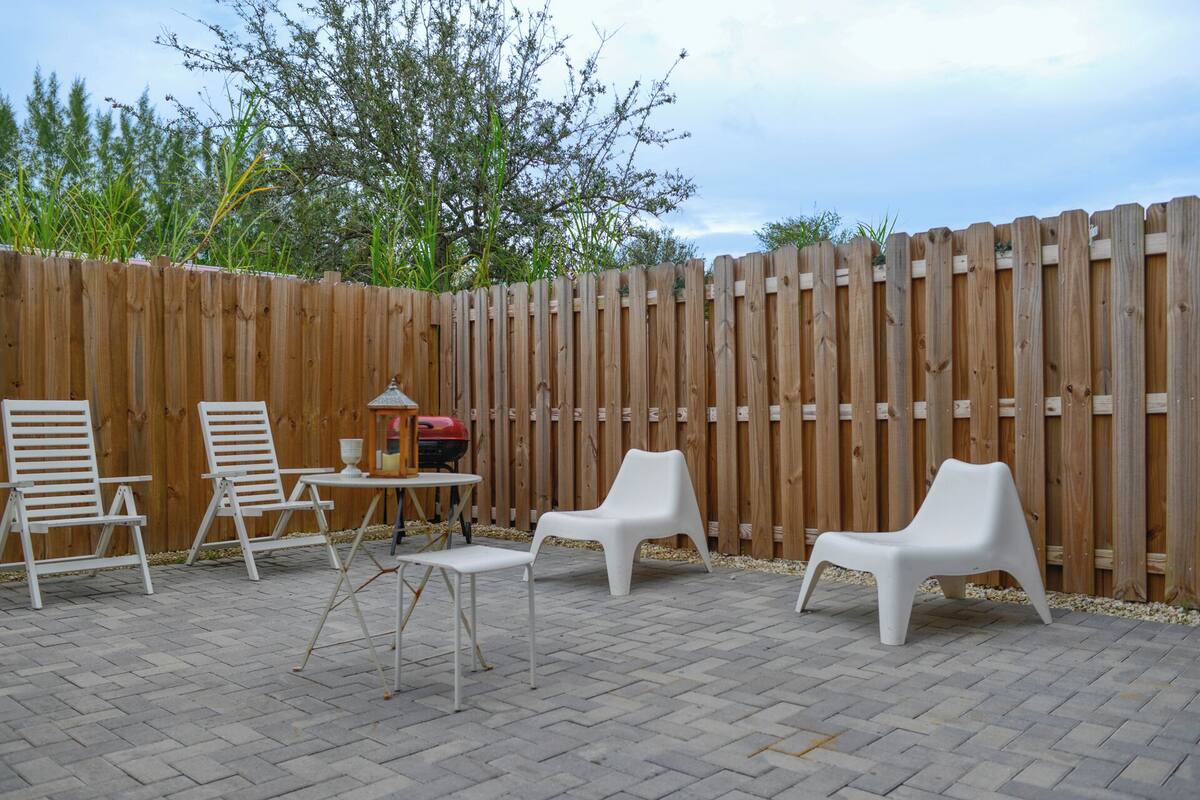 Townhouse Keluarga, 3 kamar tidur, patio | Teras/patio