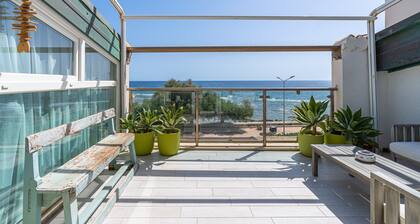 'Elvi Suite Sea View' Apartment with Sea View, Private Terrace and Air Conditioning