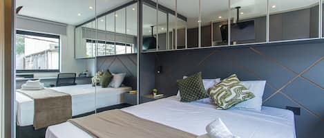 1 Schlafzimmer, Schreibtisch, Bügeleisen/Bügelbrett, kostenloses WLAN