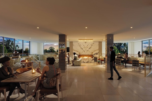 Lobby lounge - Parxview Hotel (Bensalem)