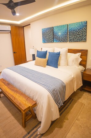 1 dormitorio, cuna de viaje, wifi y ropa de cama