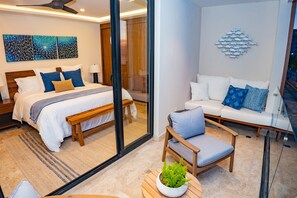 1 dormitorio, cuna de viaje, wifi y ropa de cama