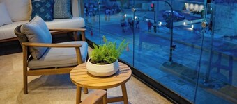 Cozumel NEW Siesta Studio: 1BR/Wi-Fi/AC/Noise Proof/With View