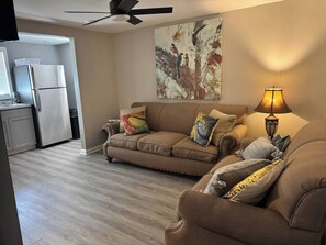 Living area - Charming 1-bedroom house with WiFi, AC in nice Sumter (Sumter)