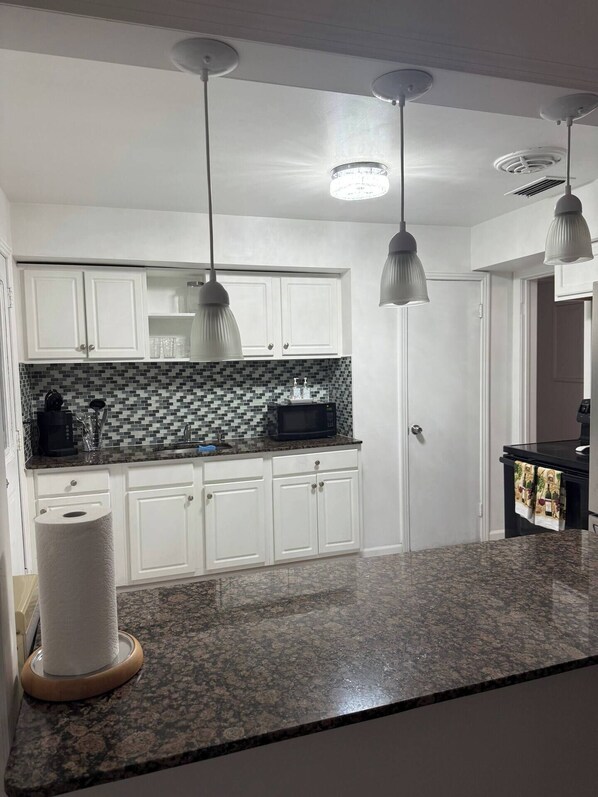 Microwave, oven, stovetop