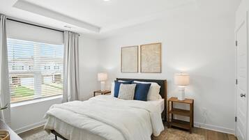 3 makuuhuonetta, silitysrauta/-lauta, Wi-Fi, vuodevaatteet