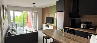 Bright apartment 15 minutes from Bayonne