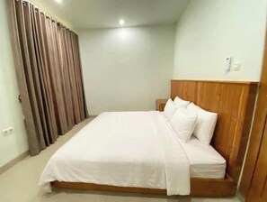 3 soverom, strykejern/-brett, wi-fi og sengetøy