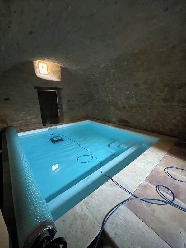 Piscine couverte, piscine chauffée