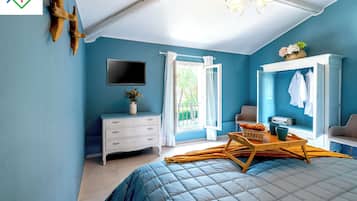 2 chambres, bureau, lit parapluie, Wi-Fi gratuit