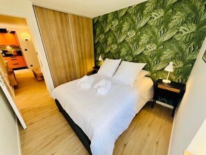 2 Schlafzimmer, Bügeleisen/Bügelbrett, WLAN