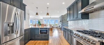 Bayfront Luxury Retreat with Heated Pool, Private Beach, and Sweeping Water...