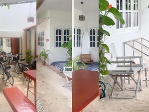 Façade de l’hébergement